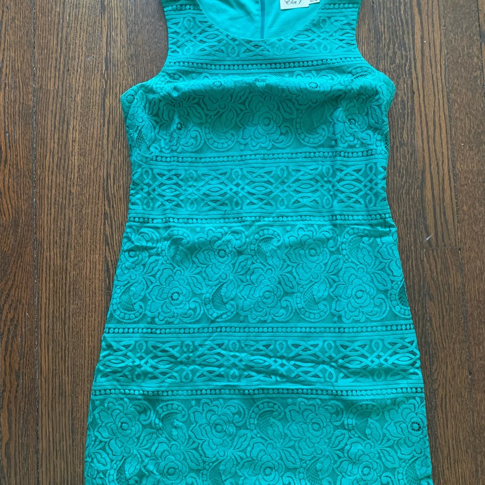 Kelly Green Cocktail Dress